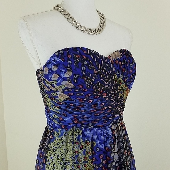 Max & Cleo~Sz 2~Multi High-Low Prom Dress NWT - Picture 10 of 10